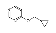 4-(Cyclopropylmethoxy)pyrimidine Structure