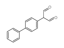 2-(4-苯基苯基)丙二醛结构式