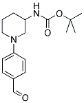 1-(4-FORMYL-PHENYL)-PIPERIDIN-3-CARBAMIC ACID TERT-BUTYL ESTER结构式