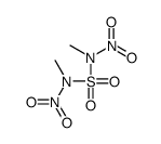 N,N'-Dimethyl-N,N'-dinitro-sulfamide结构式