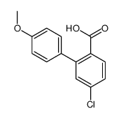 4-chloro-2-(4-methoxyphenyl)benzoic acid Structure