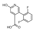 5-(2,6-difluorophenyl)-2-oxo-1H-pyridine-4-carboxylic acid Structure