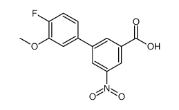 4'-Fluoro-3'-methoxy-5-nitro-[1,1'-biphenyl]-3-carboxylic acid picture