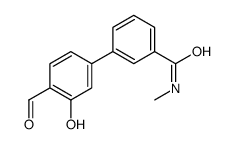 3-(4-formyl-3-hydroxyphenyl)-N-methylbenzamide结构式
