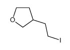 3-(2-iodoethyl)oxolane结构式