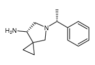 7-(S)-amino-5-[1(R)-phenylethyl]-5-azaspiro[2.4]heptane Structure