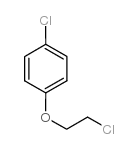 2-(4-氯苯氧基)-1-氯乙烷结构式