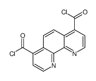 1,10-phenanthroline-4,7-dicarbonyl chloride结构式
