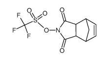 5-Norbornene-2,3-dicarboximidyltrifluoromethanesulfonate Structure