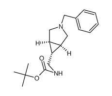 Tert-Butyl (((Meso-1R,5S,6S)-3-Benzyl-3-Azabicyclo[3.1.0]Hexan-6-Yl)Methyl)Carbamate Structure