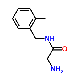 N-(2-Iodobenzyl)glycinamide结构式