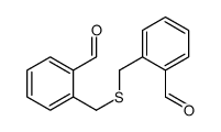 2-[(2-formylphenyl)methylsulfanylmethyl]benzaldehyde结构式