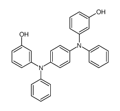 3-(N-[4-(N-(3-hydroxyphenyl)anilino)phenyl]anilino)phenol Structure