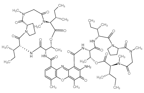 ACTINOMYCIN E2结构式