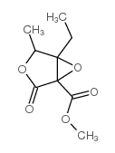4-ETHYL-3-(METHOXYCARBONYL)-5-METHYL-3,4-GAMMA-BUTYROLACTONE结构式