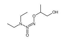 diethylamino-(1-hydroxypropan-2-yloxyimino)-oxidoazanium结构式