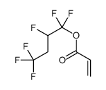 1,1,2,4,4,4-hexafluorobutyl prop-2-enoate Structure