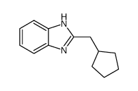 1H-Benzimidazole,2-(cyclopentylmethyl)-(9CI) picture