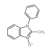 1H-Benzimidazole,2-methyl-1-phenyl-, 3-oxide结构式