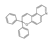 3,3-diphenylpyrano[3,2-f]quinoline结构式