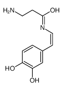 1,2-dehydro-N-beta-alanyldopamine structure