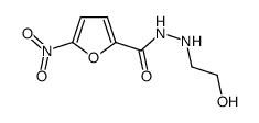 N'-(2-hydroxyethyl)-5-nitrofuran-2-carbohydrazide Structure