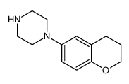 1-(3,4-dihydro-2H-chromen-6-yl)piperazine Structure