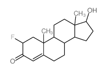 Androst-4-en-3-one,2-fluoro-17-hydroxy-, (2a,17b)- picture