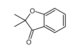 2,2-Dimethylbenzofuran-3(2H)-one Structure