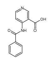 4-benzoylamino-nicotinic acid Structure