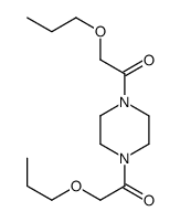 1,4-Bis(propoxyacetyl)piperazine结构式