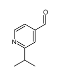 4-Pyridinecarboxaldehyde, 2-(1-methylethyl)- (9CI) structure