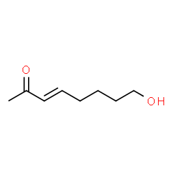 3-Octen-2-one, 8-hydroxy-, (3E)- (9CI) Structure