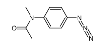 p-(acetyl-N-methyl)aminophenyl azide结构式