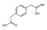 2-[4-(2-amino-2-oxoethyl)phenyl]acetic acid结构式