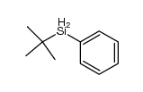 tert-butylphenylsilane结构式