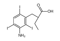 (-)-Iopanoic acid structure