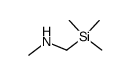N,N-dimethyl-1-(trimethylsilyl)amine结构式