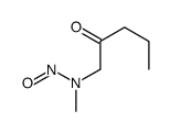 N-methyl-N-(2-oxopentyl)nitrous amide结构式