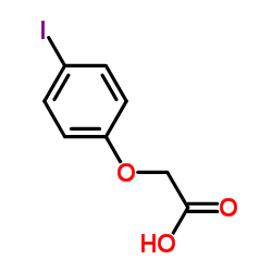 2-(4-Iodophenoxy)acetic acid Structure