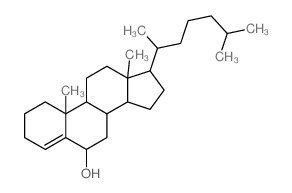 10,13-dimethyl-17-(6-methylheptan-2-yl)-2,3,6,7,8,9,11,12,14,15,16,17-dodecahydro-1H-cyclopenta[a]phenanthren-6-ol结构式