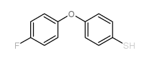 4-(4-氟-苯氧基)-苯硫醇结构式