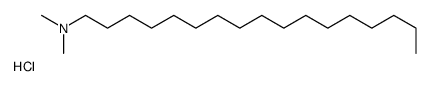 heptadecyl(dimethyl)azanium,chloride结构式