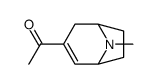 Ethanone, 1-(8-methyl-8-azabicyclo[3.2.1]oct-2-en-3-yl)- (9CI) structure