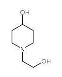 1-(2-羟乙基)-4-羟基哌啶结构式