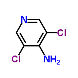 3,5-dichlorpyridin-4-amin Structure