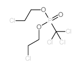 Phosphonic acid,(trichloromethyl)-, bis(2-chloroethyl) ester (8CI,9CI) Structure
