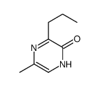 Pyrazinol, 5-methyl-3-propyl- (8CI) structure