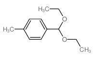 Benzene,1-(diethoxymethyl)-4-methyl- Structure