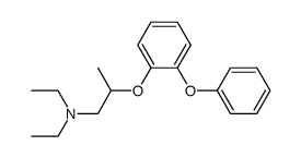 N,N-Diethyl-2-(o-phenoxyphenoxy)propylamine picture